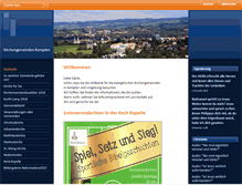 Tablet Screenshot of evangelisch-kempten.de